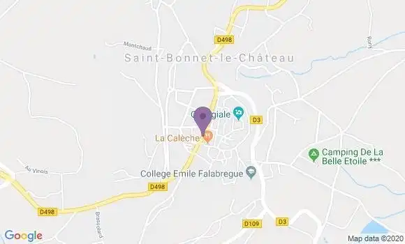 Localisation Caisse d