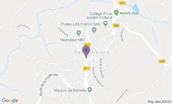 Localisation Caisse d