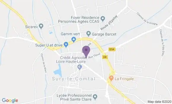 Localisation Caisse d