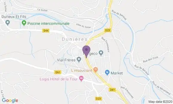Localisation Caisse d