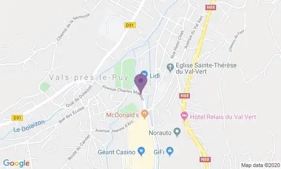 Localisation Caisse d