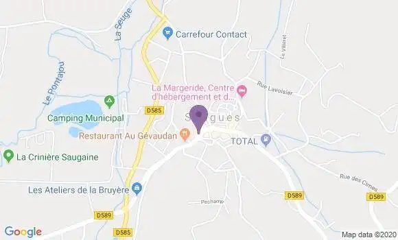 Localisation Caisse d