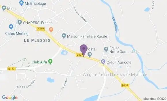 Localisation Caisse d
