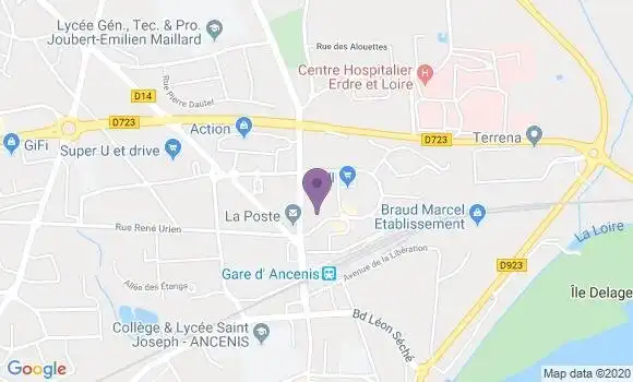 Localisation Caisse d