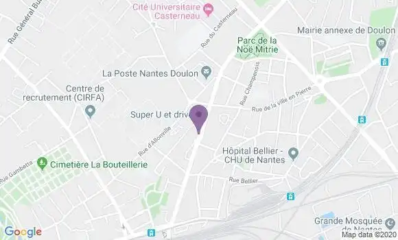 Localisation Caisse d