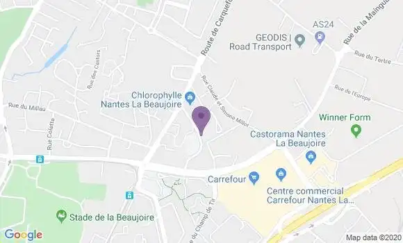 Localisation Caisse d
