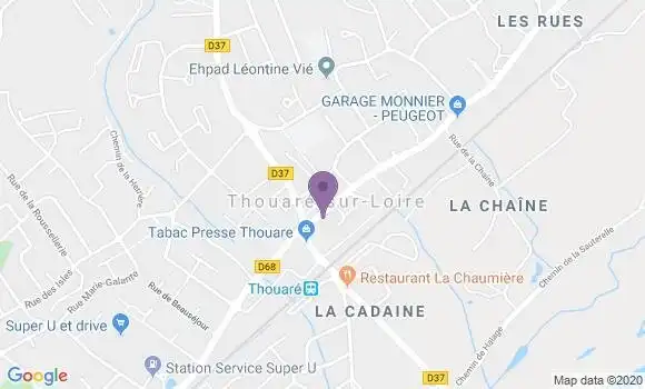 Localisation Caisse d