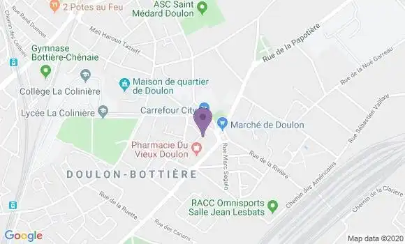 Localisation Caisse d