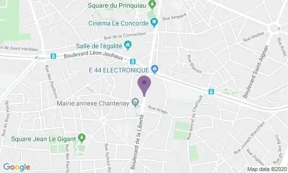 Localisation Caisse d