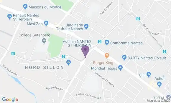 Localisation Caisse d
