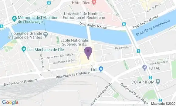 Localisation Caisse d