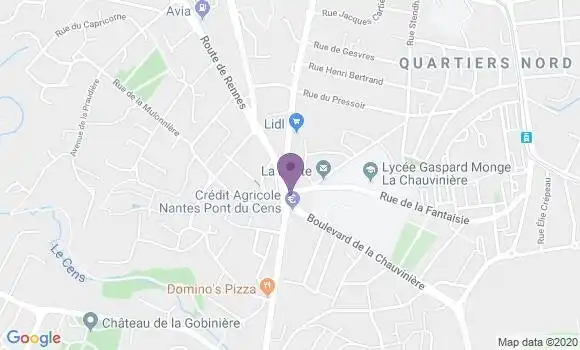 Localisation Caisse d