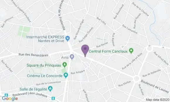 Localisation Caisse d