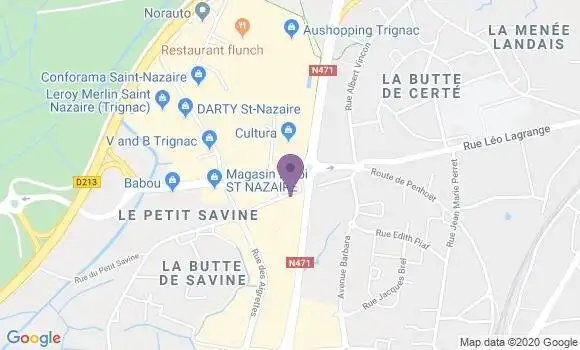 Localisation Caisse d