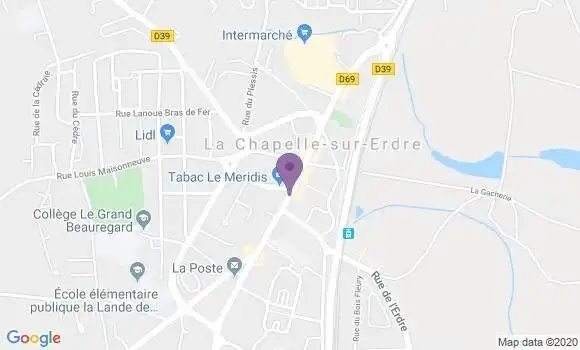 Localisation Caisse d