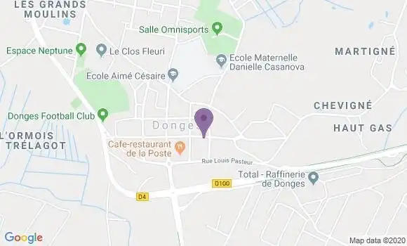 Localisation Caisse d