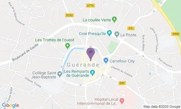 Localisation Caisse d