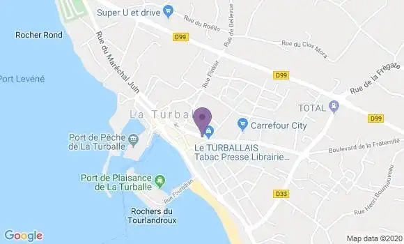 Localisation Caisse d