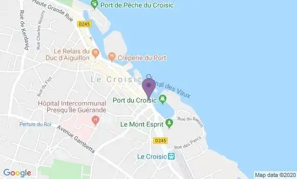 Localisation Caisse d