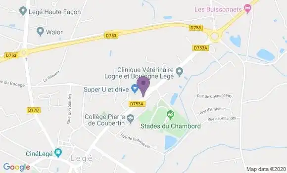 Localisation Caisse d