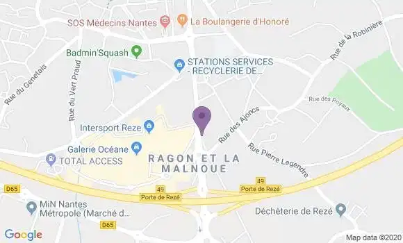 Localisation Caisse d