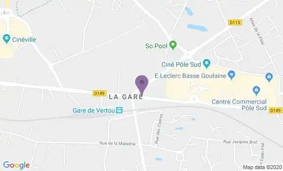 Localisation Caisse d
