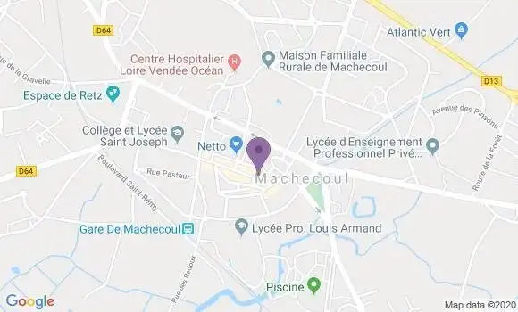 Localisation Caisse d