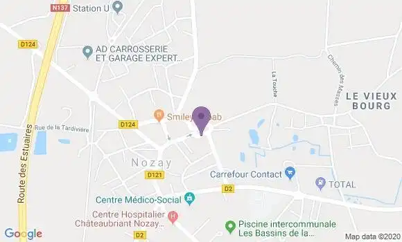 Localisation Caisse d