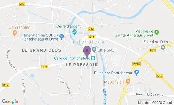Localisation Caisse d