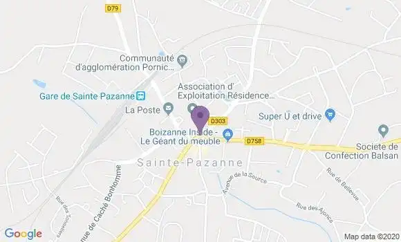 Localisation Caisse d