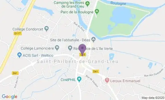 Localisation Caisse d
