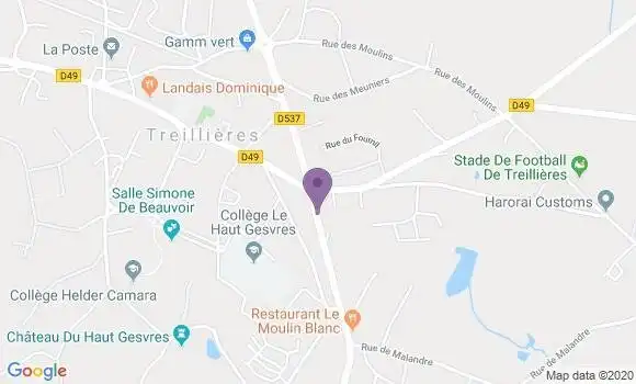 Localisation Caisse d