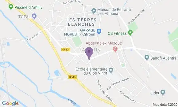 Localisation Caisse d