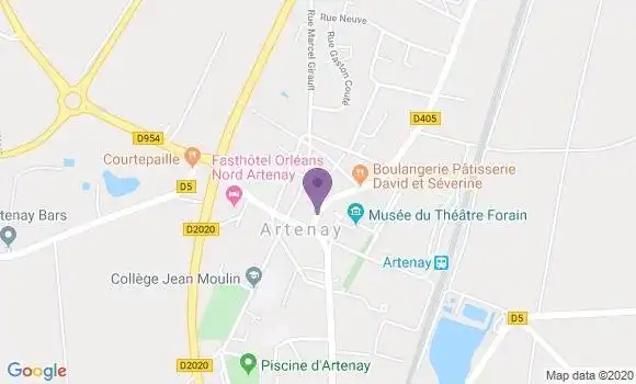Localisation Caisse d