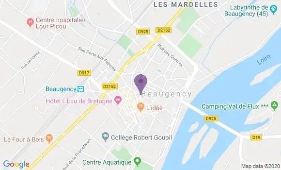 Localisation Caisse d