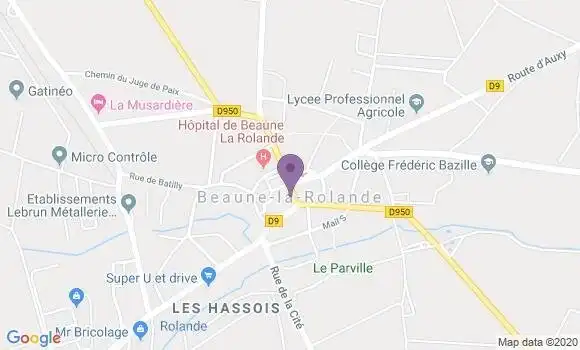 Localisation Caisse d