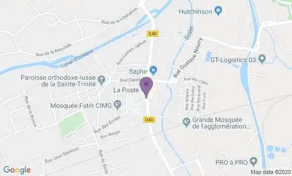 Localisation Caisse d
