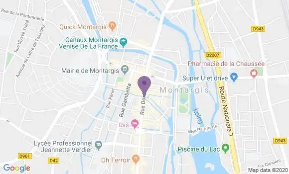Localisation Caisse d