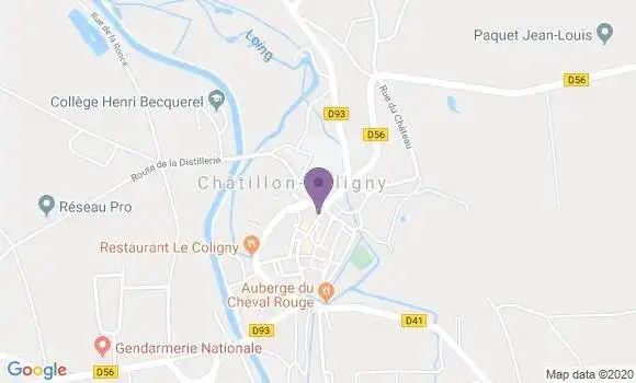 Localisation Caisse d