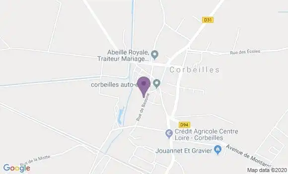Localisation Caisse d