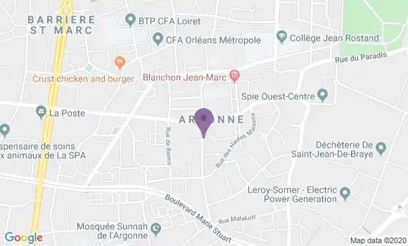 Localisation Caisse d