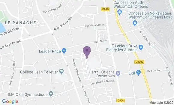 Localisation Caisse d