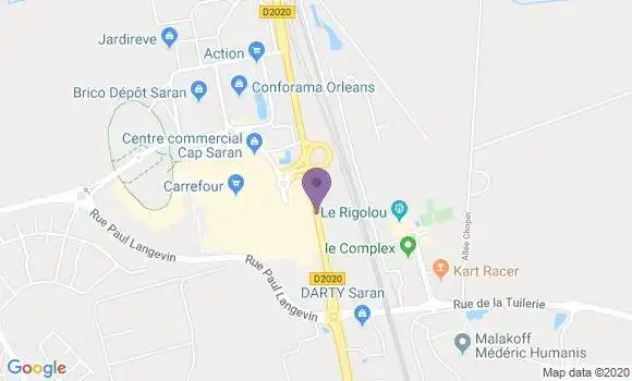 Localisation Caisse d