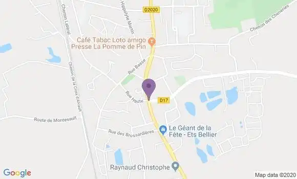 Localisation Caisse d