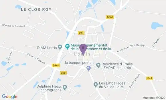 Localisation Caisse d