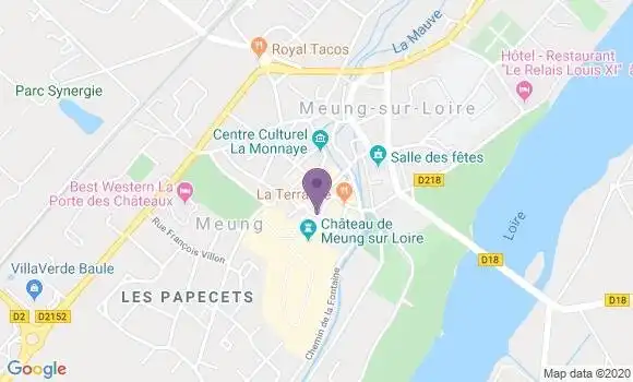 Localisation Caisse d