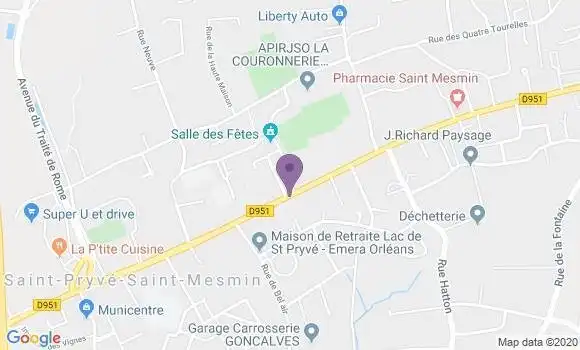 Localisation Caisse d