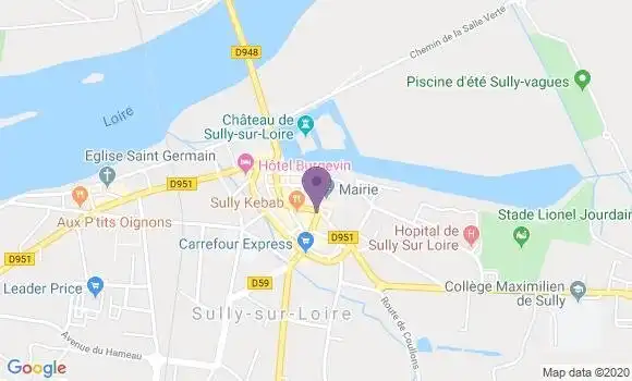 Localisation Caisse d