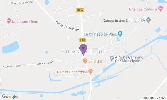 Localisation Caisse d