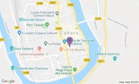 Localisation Caisse d